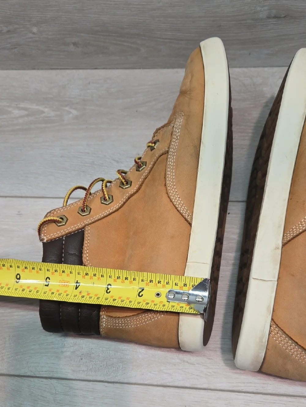 Timberland MenA24118 Ortholite Chestnut Leather HighTop Sneakers Shoes Boots 10
